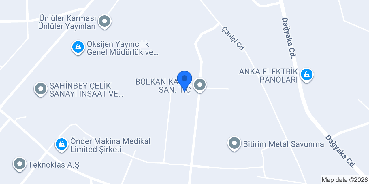 BALOĞLU GRUP LTD. ŞTİ. konumu
