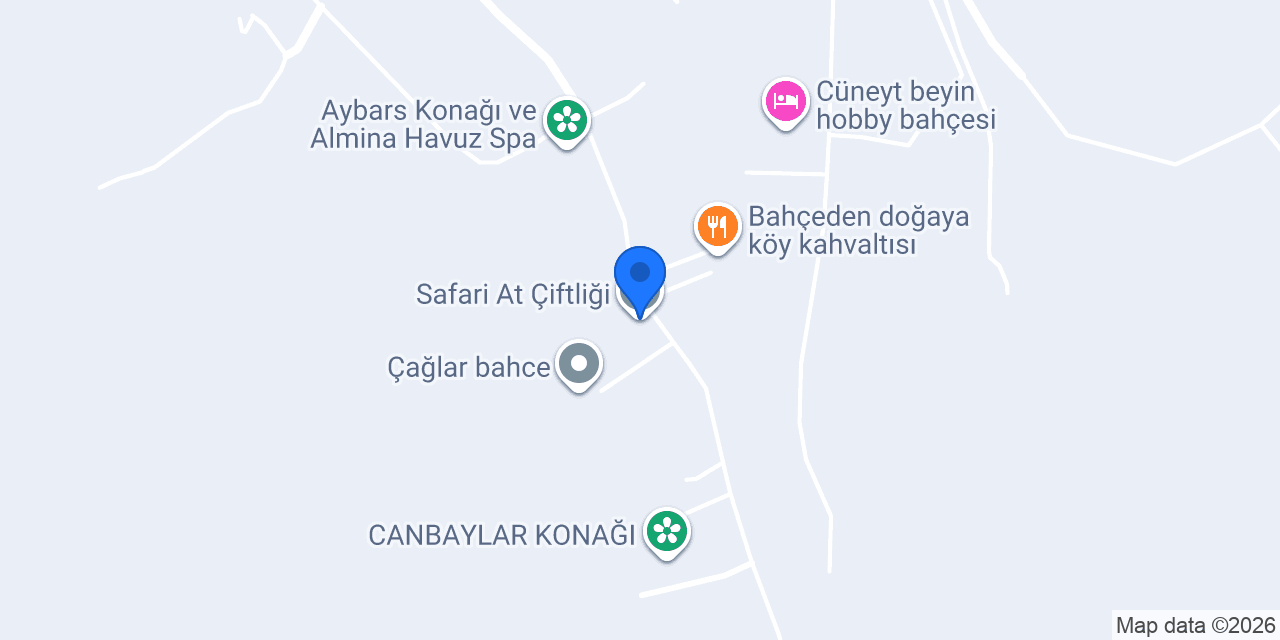 Safari At Çiftliği konumu