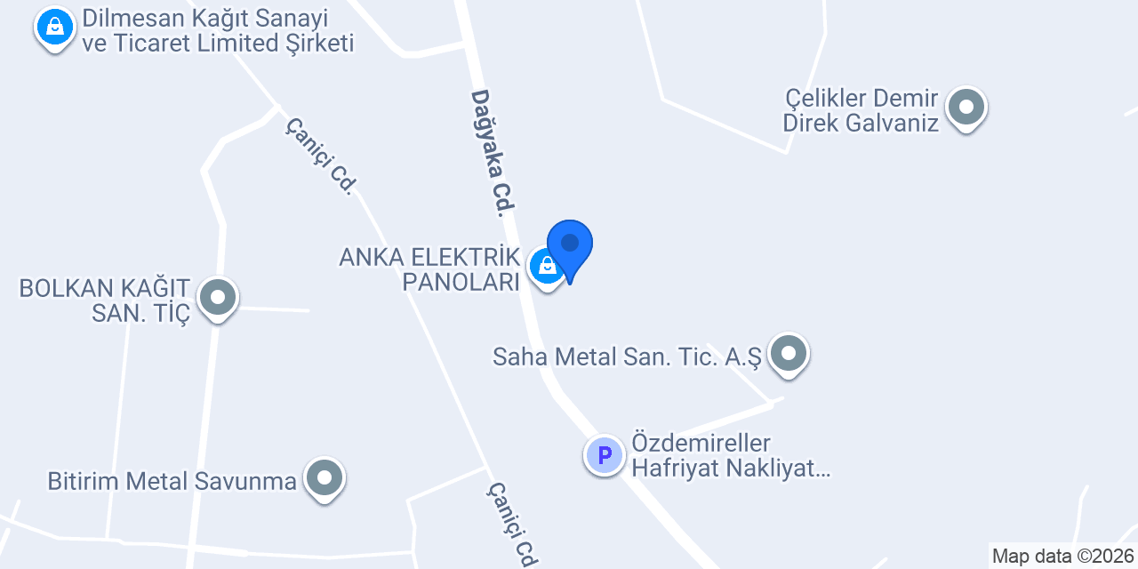 ANKA ELEKTRİK PANOLARI konumu