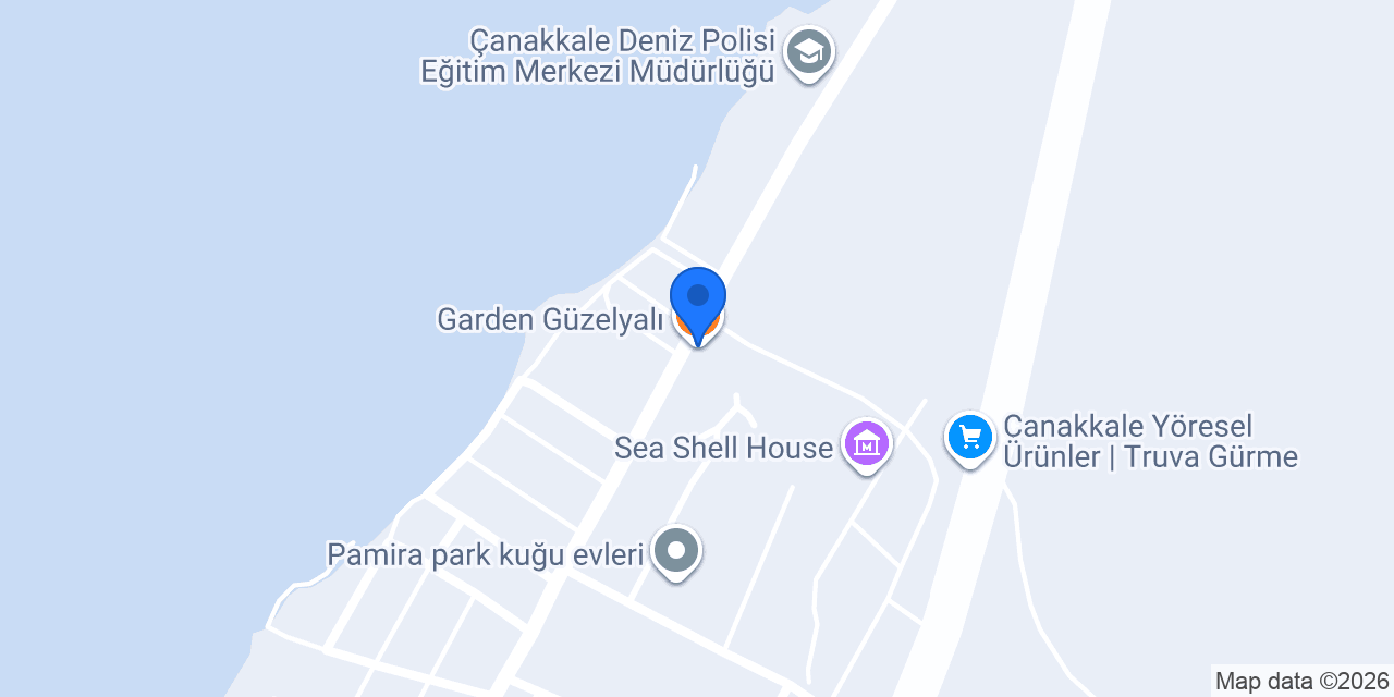 Garden Güzelyalı konumu