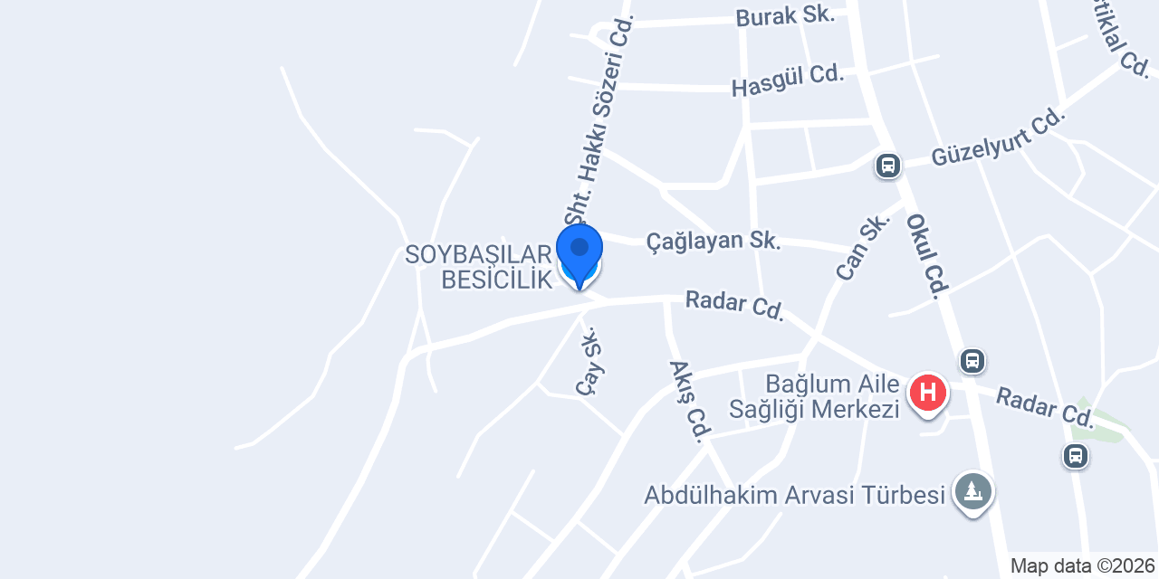 SOYBAŞILAR BESİCİLİK konumu