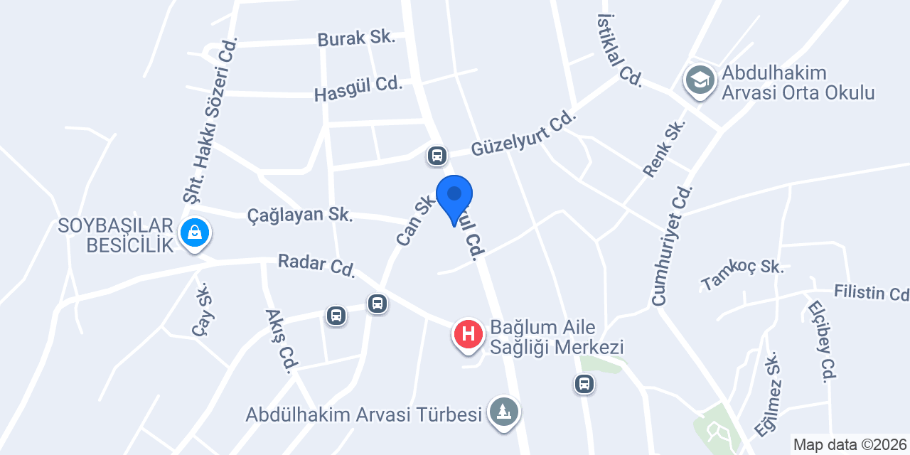 Bağlum Hırdavatçı Saray Yapı Market konumu