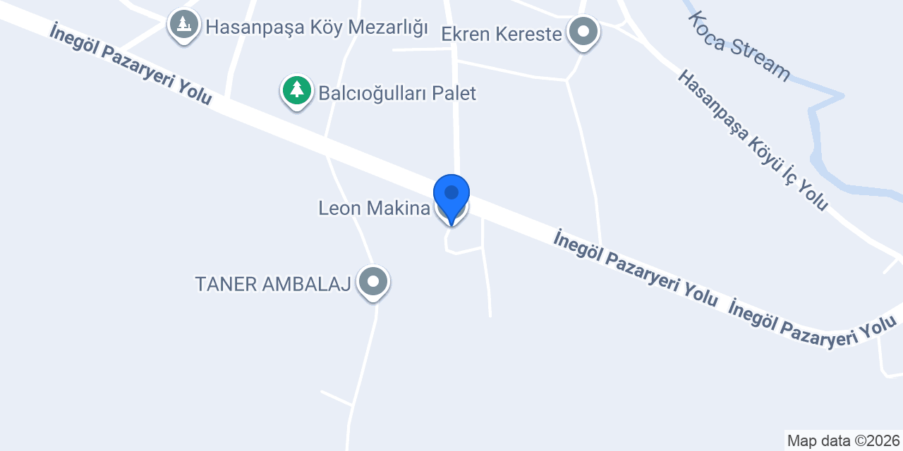 Leon Makina konumu