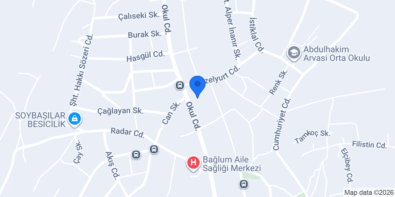 Cansoylar Yapı Market Hırdavat konumu