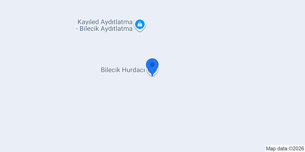 Bilecik Hurdacı konumu