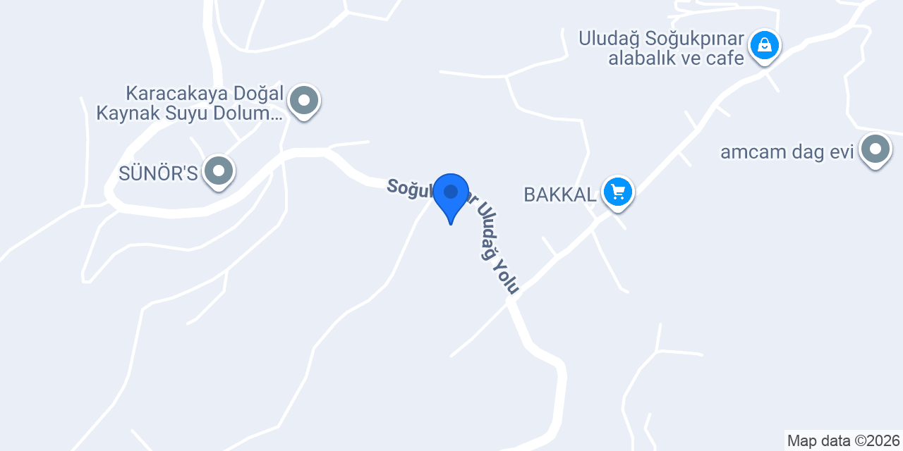 Uludağ Taksi konumu