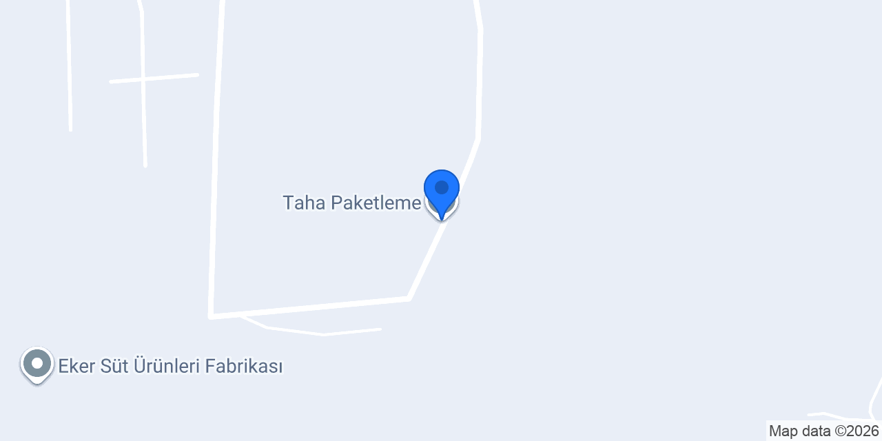 Taha Paketleme konumu