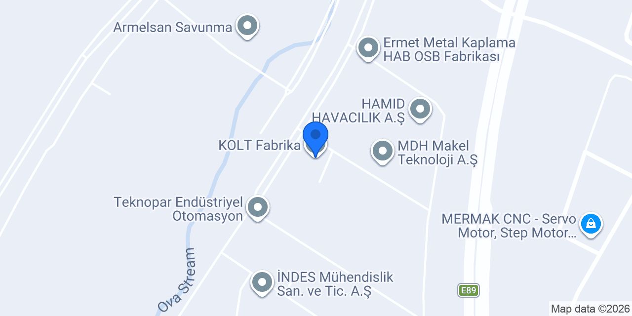 KOLT Fabrika konumu