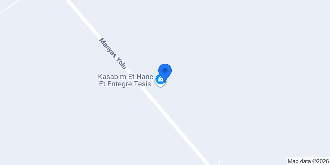 Kasabım Et Hane Et Entegre Tesisi konumu