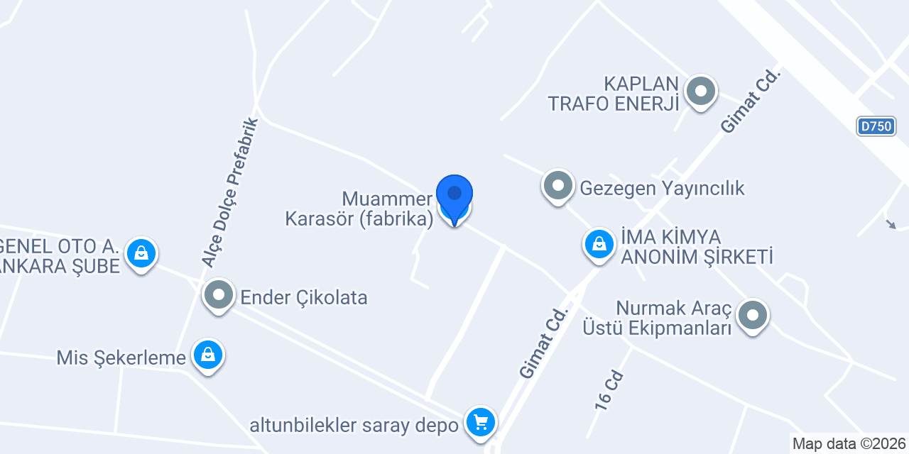 Muammer Karasör (fabrika) konumu