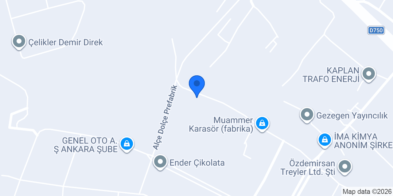 MF ÇELİK YAPI LTD konumu
