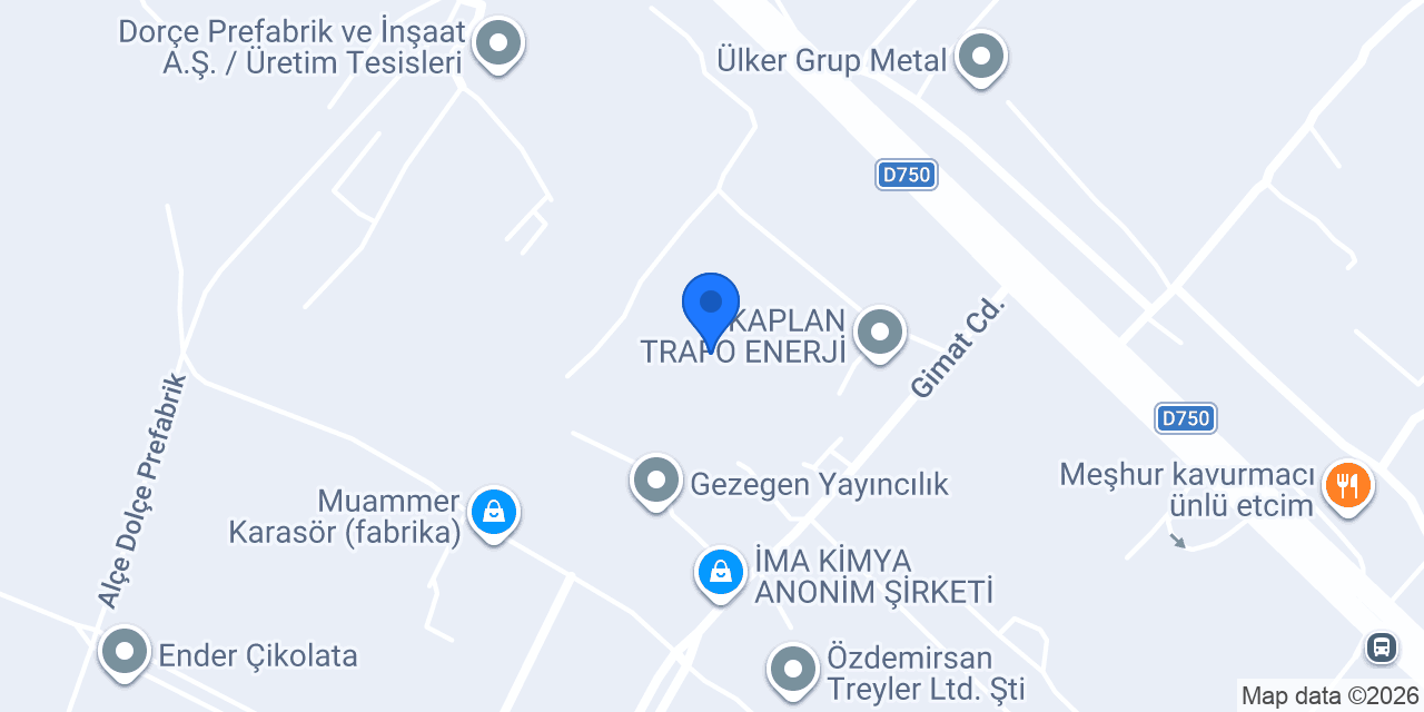 Özdemir Polyester konumu