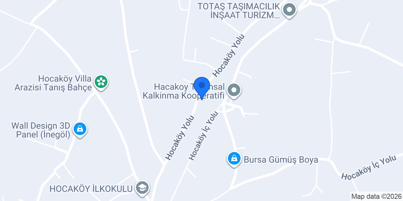 AKTUR halı yıkama konumu