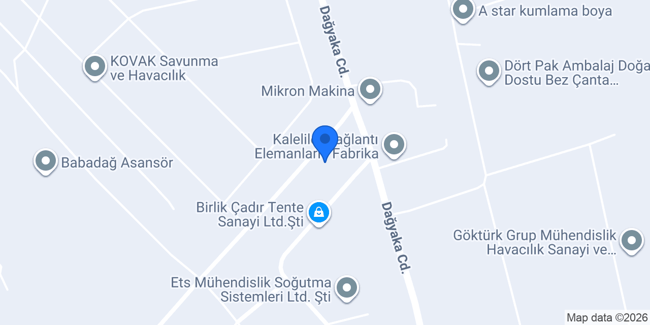 DMR Havacılık konumu