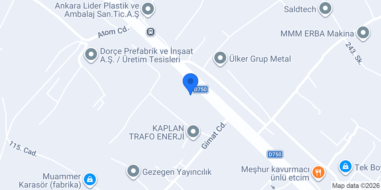Eray Kuru Vinç konumu