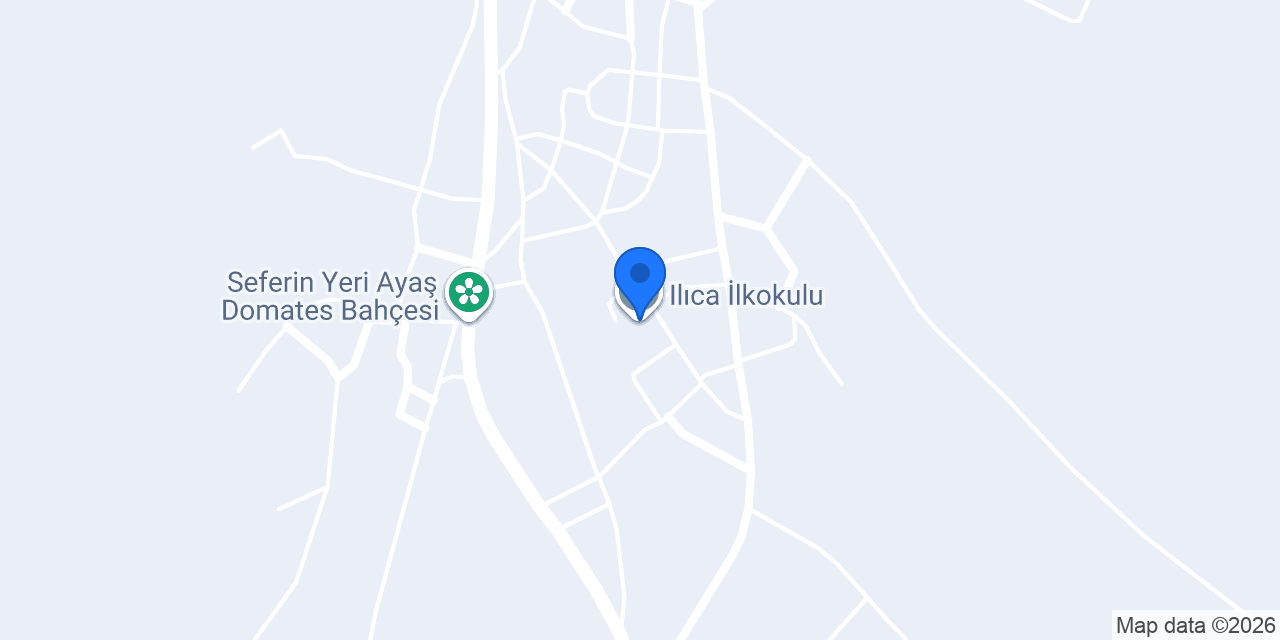 Ilıca İlkokulu konumu