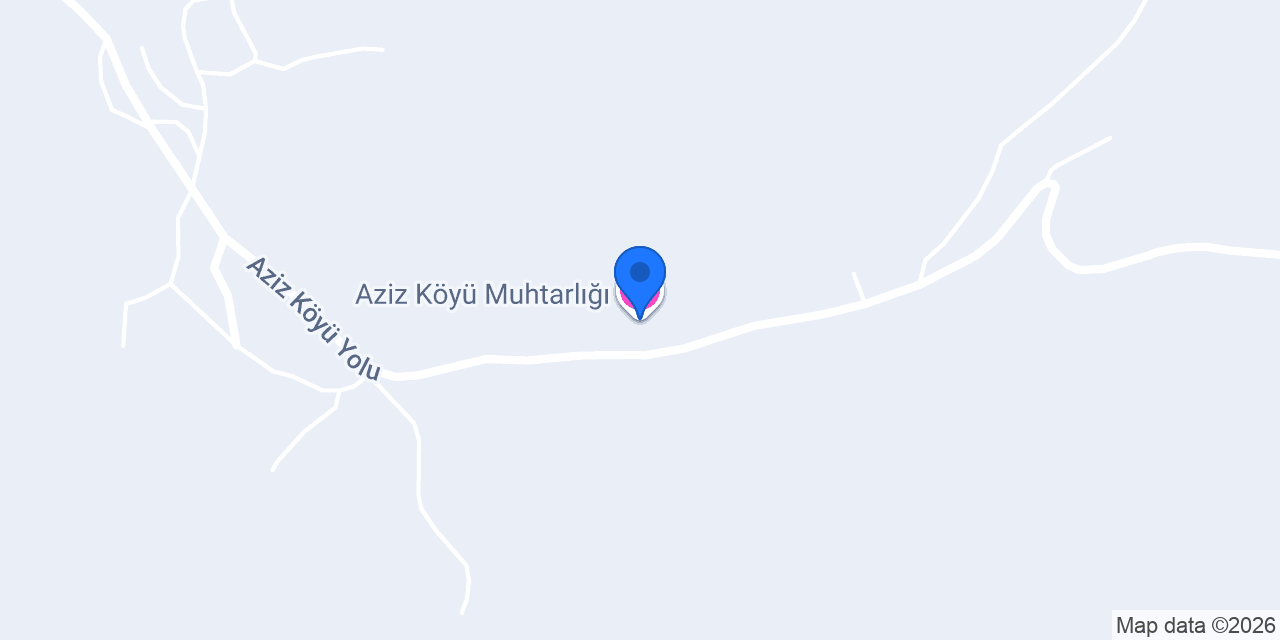 Aziz Köyü Muhtarlığı konumu