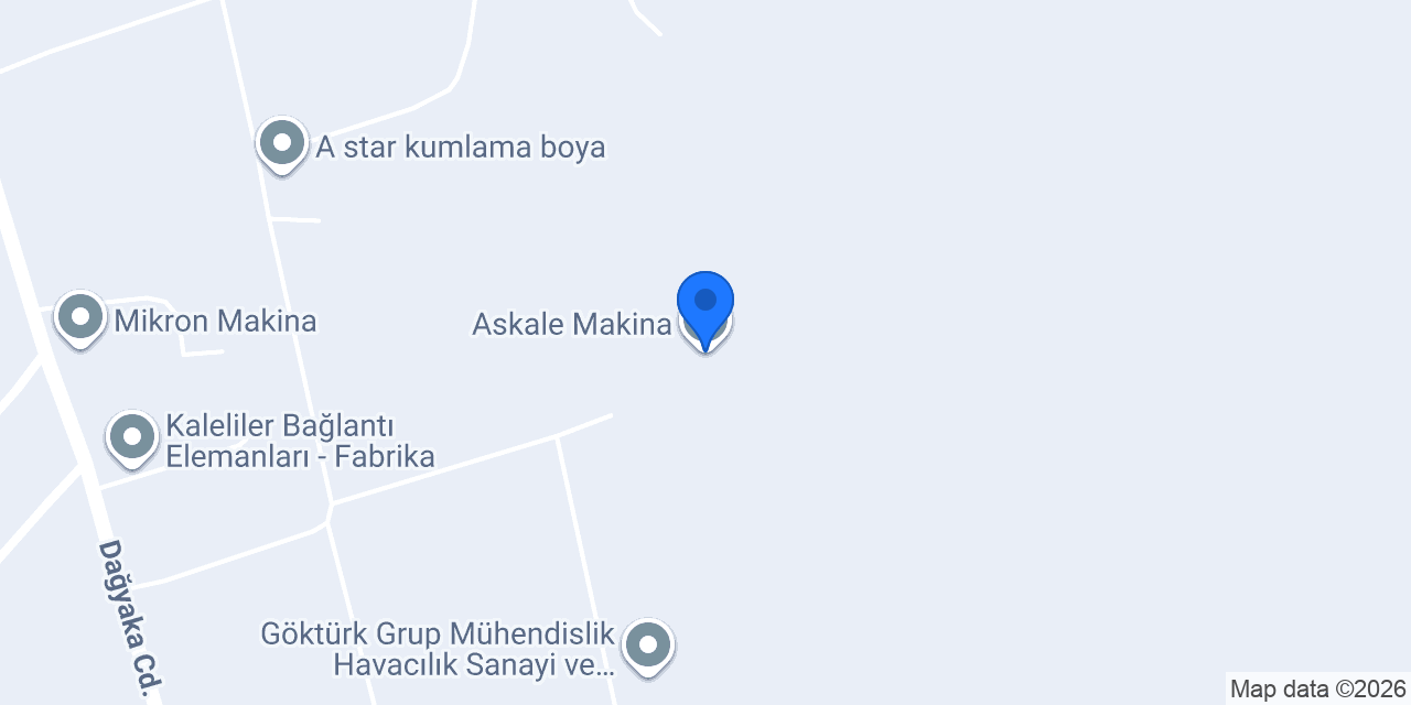 Askale Makina konumu