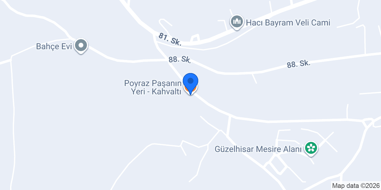 Poyraz Paşanın Yeri - Kahvaltı konumu