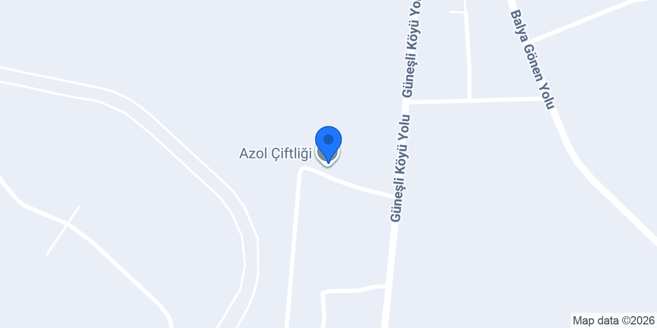Azol Çiftliği konumu