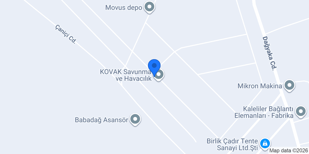 Mİtan Gaz Market konumu