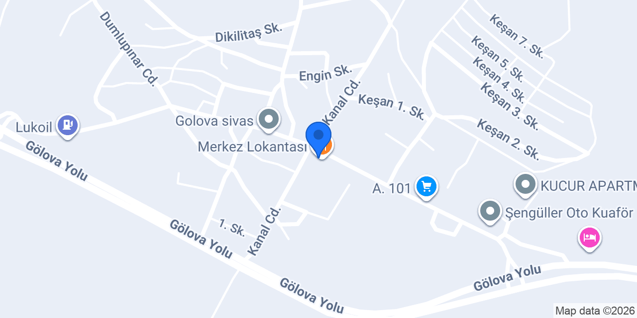 GÖLOVA ELEKTRİK (Ahmet) konumu