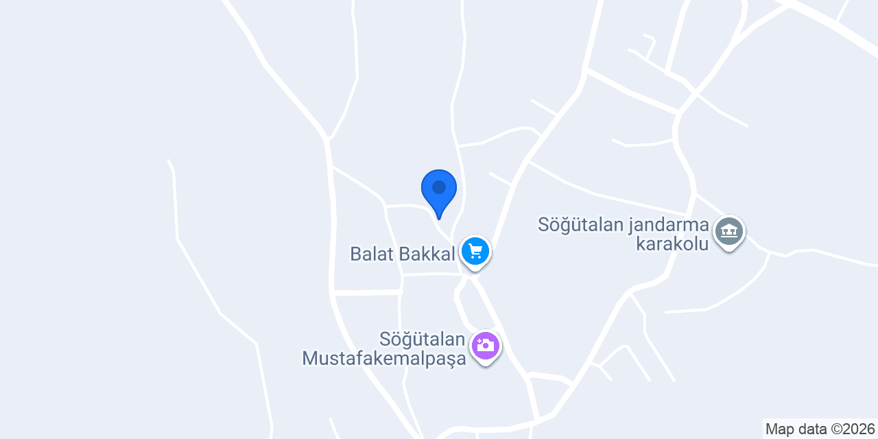 Söğütalan Köyü Muhtarlığı konumu