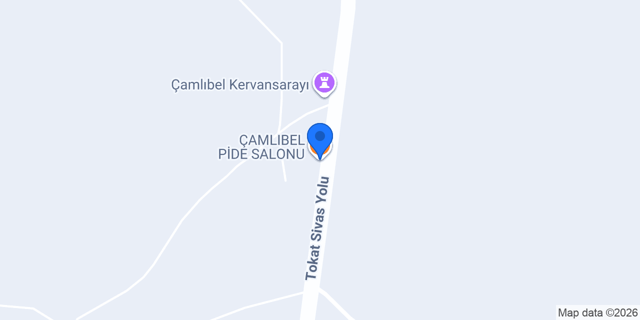 ÇAMLIBEL PİDE SALONU konumu