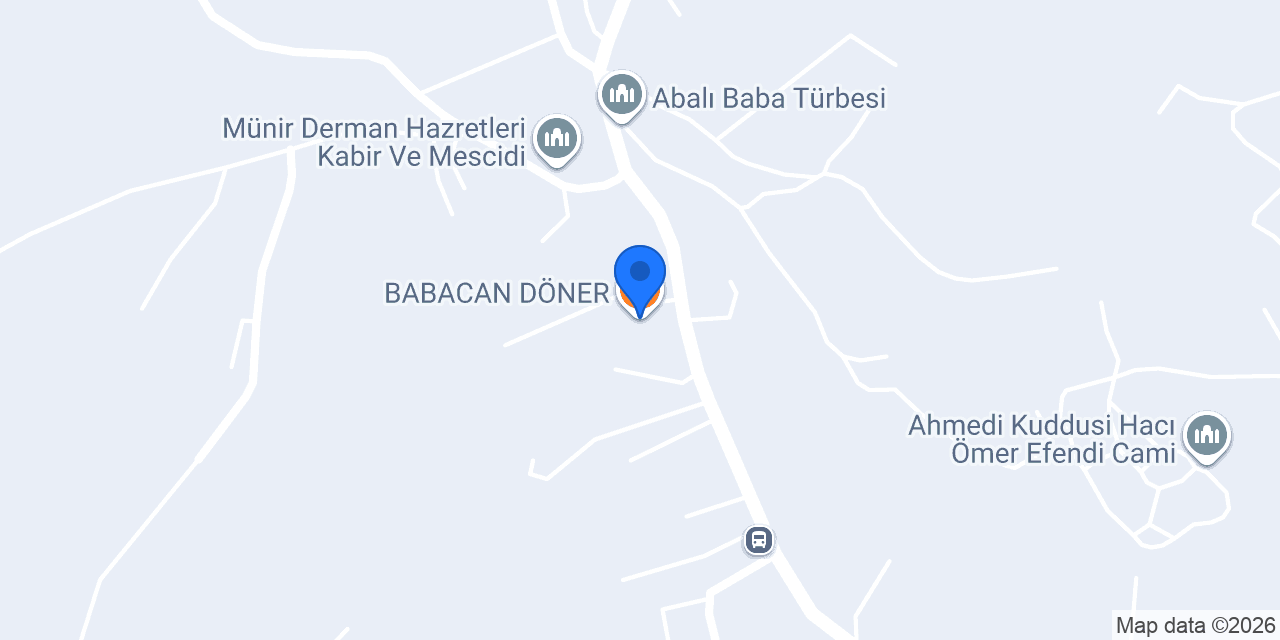 BABACAN DÖNER konumu