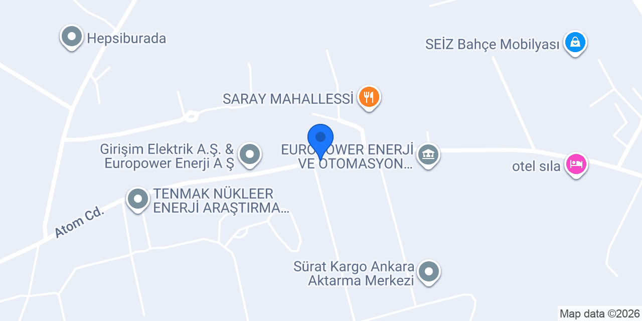 İpragaz A.Ş. Ankara Dolum Tesisi konumu