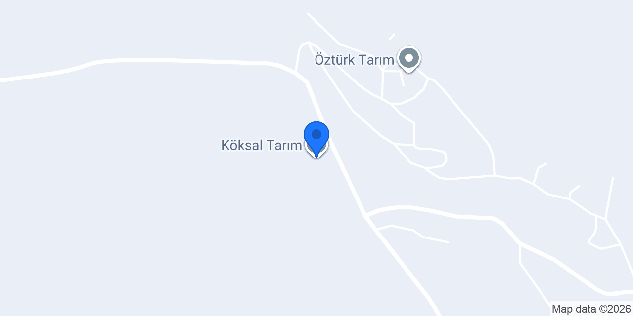 Köksal Tarım konumu