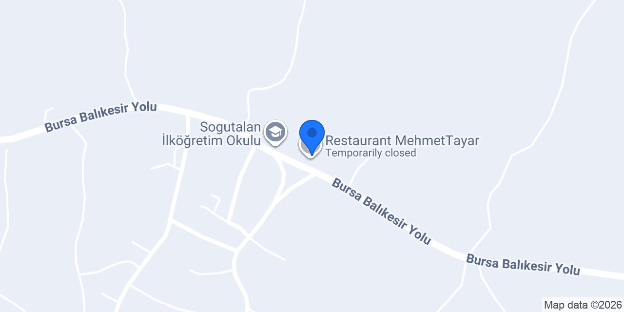 Restaurant MehmetTayar konumu