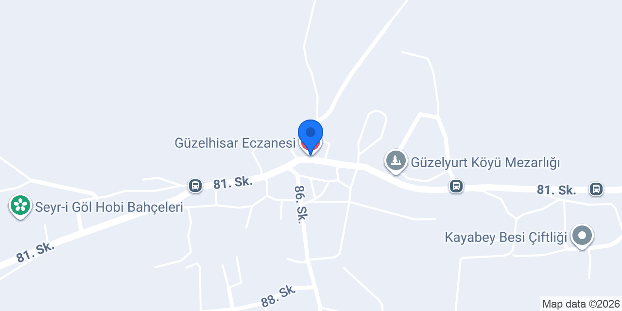 Güzelhisar Eczanesi konumu