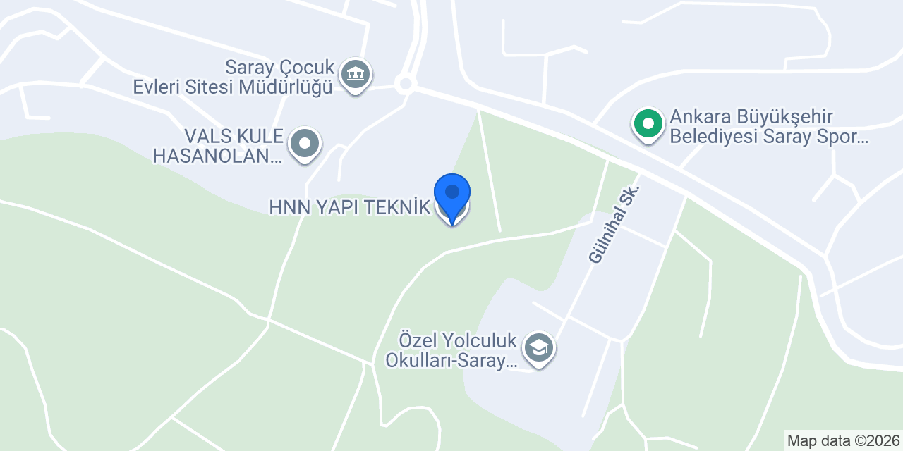 HNN YAPI TEKNİK konumu