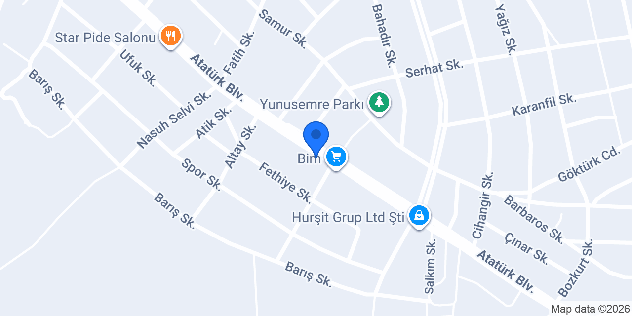 Oses Çiğ Köfte konumu