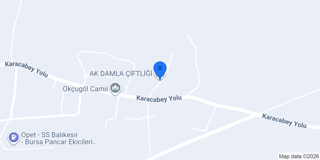 AK DAMLA ÇİFTLİĞİ konumu