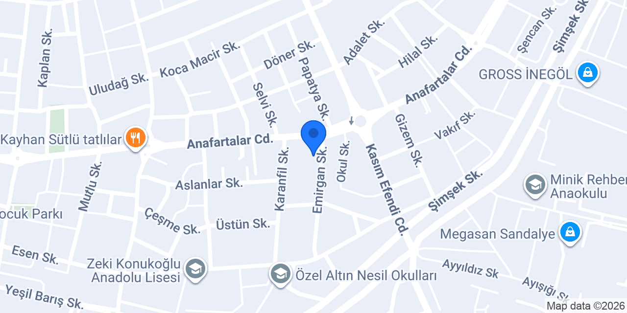 BAHAR BETÜL HAİR STUDIO konumu
