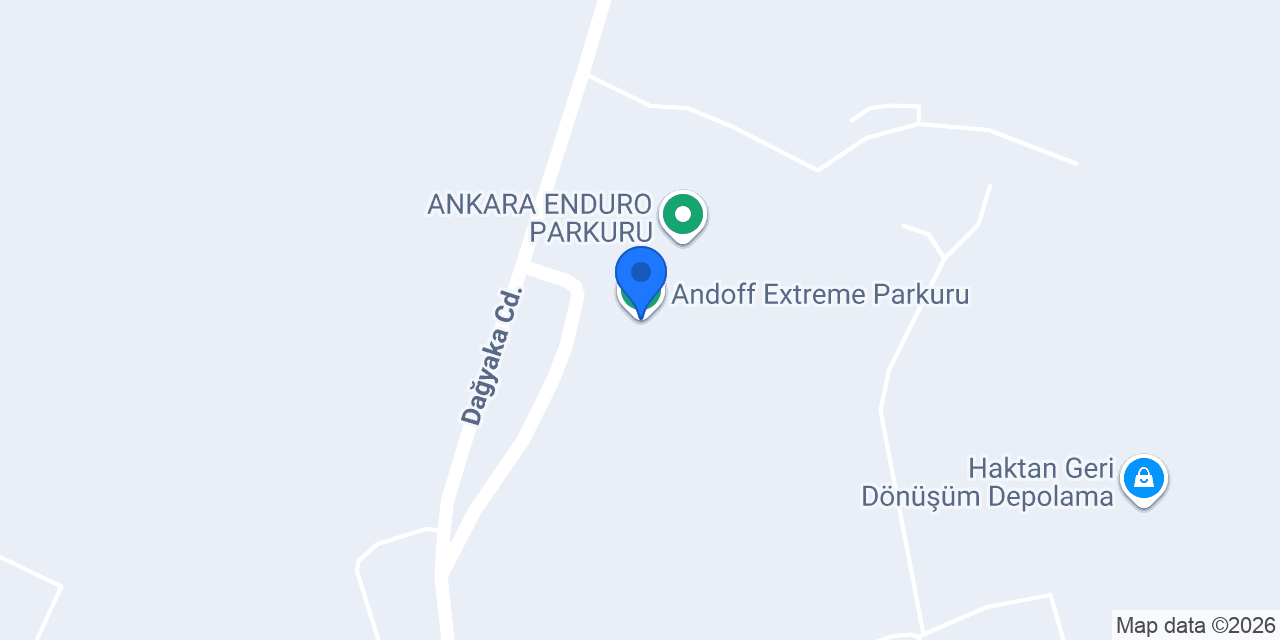 Andoff Extreme Parkuru konumu