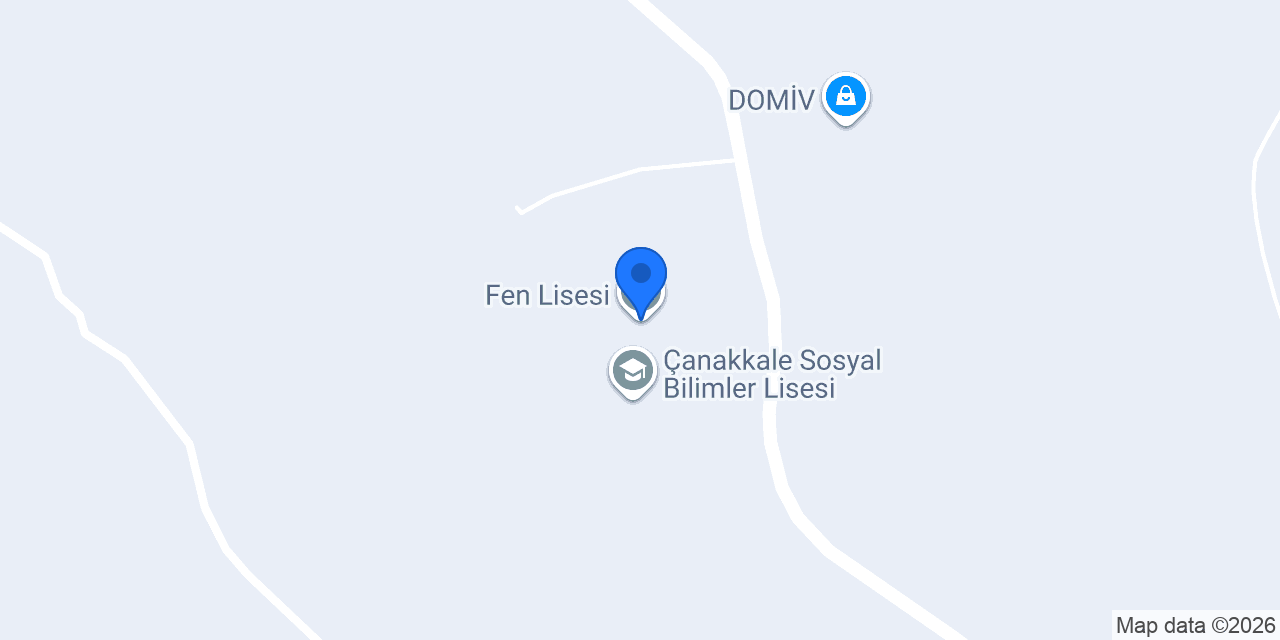Fen Lisesi konumu