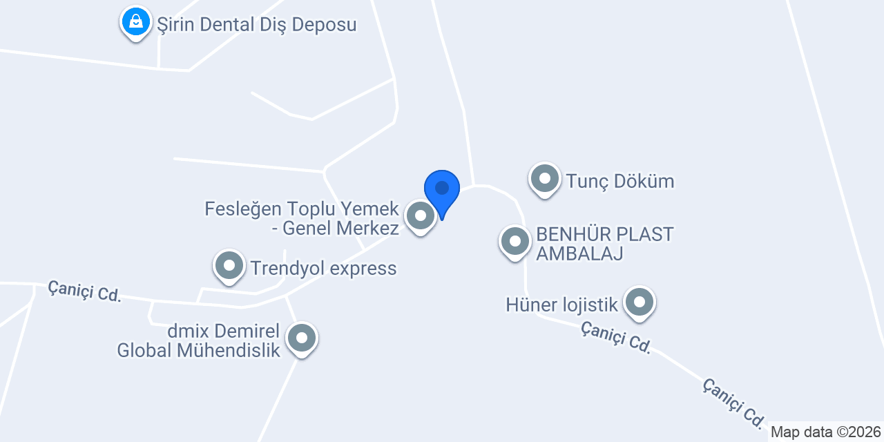 Proline Alüminyum konumu