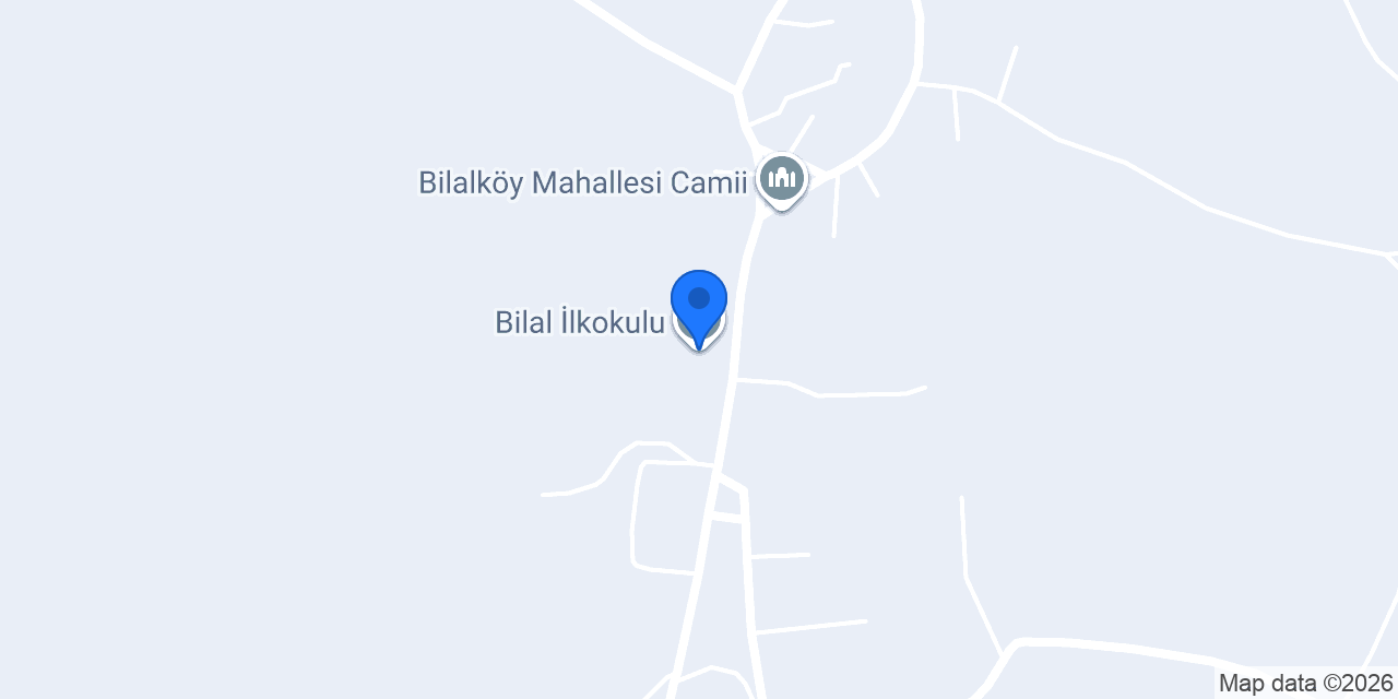 Bilal İlkokulu konumu
