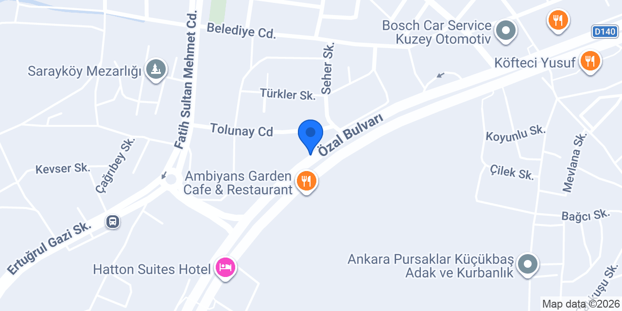 Coşkun Saray Ev Yemekleri konumu