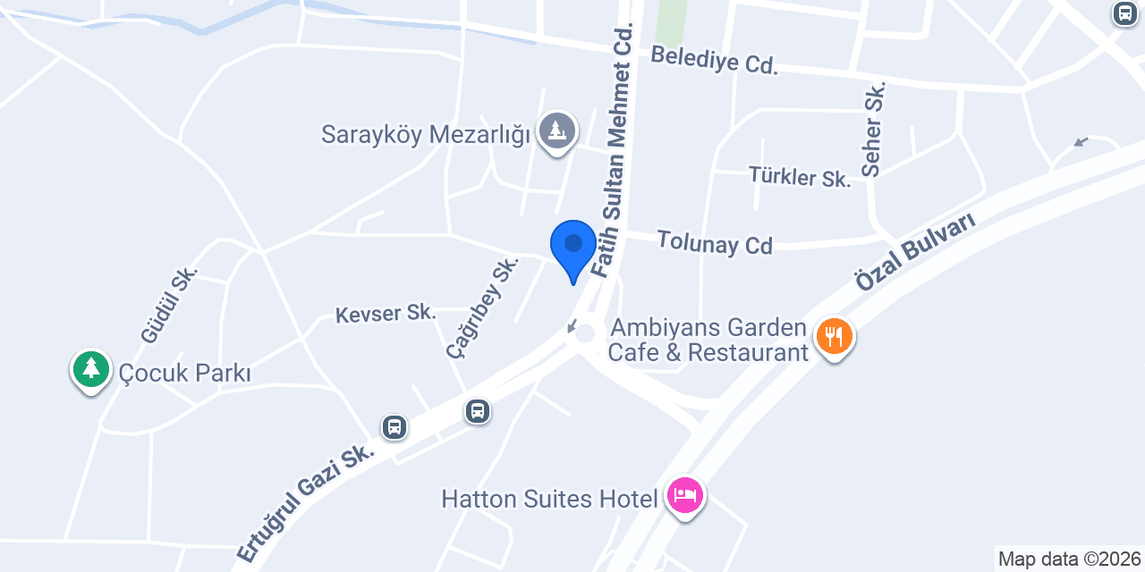 BAKERY Unlu Mamüller konumu