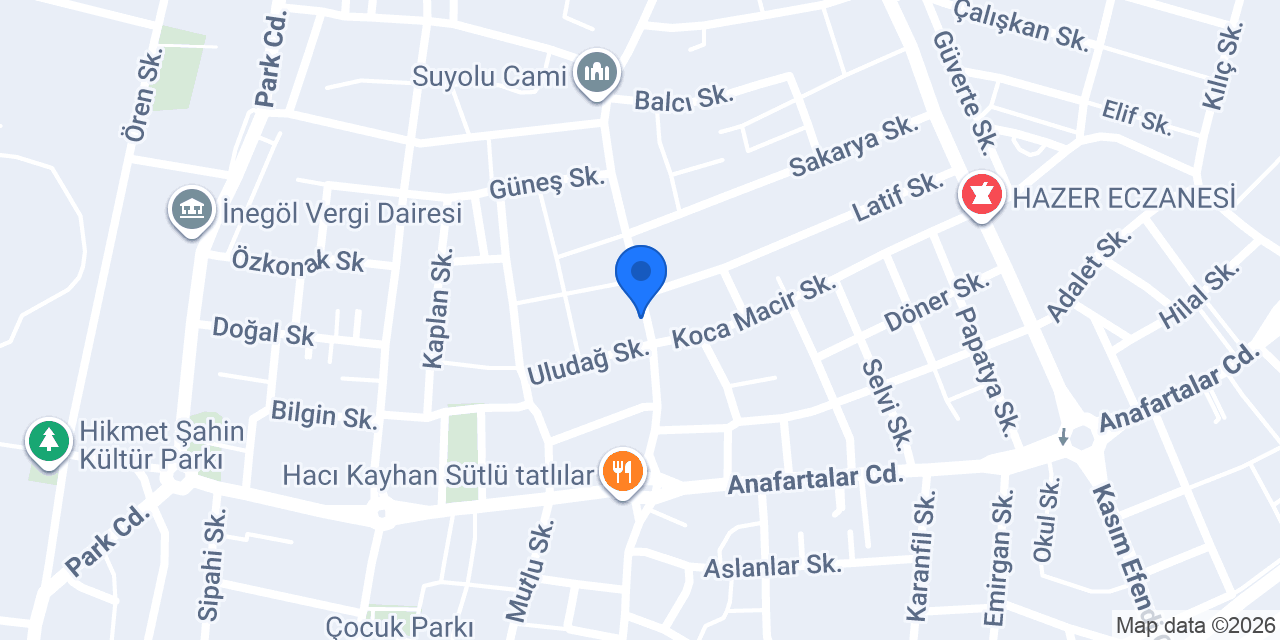 Oto anahtar inegöl çilingir konumu