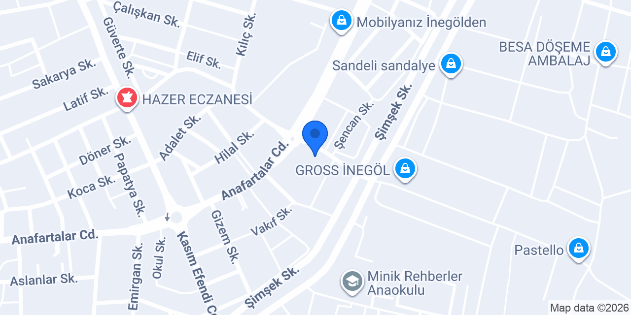 Yıldız Export konumu