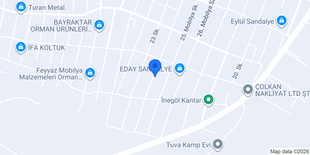 Birenk Sandalye konumu
