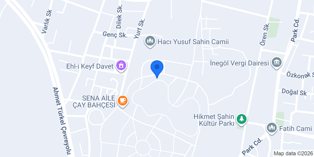 Hatıra Aile Çay Bahçesi konumu