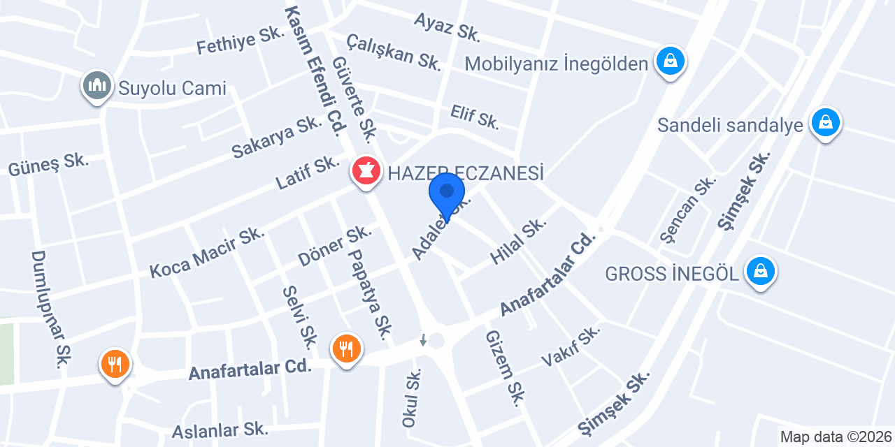 Adalı Motor's konumu