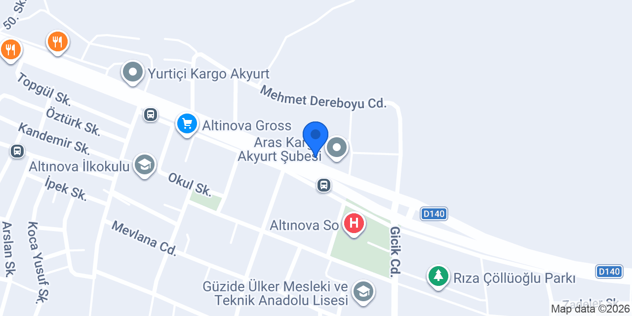 CE-KA GAYRİMENKUL konumu