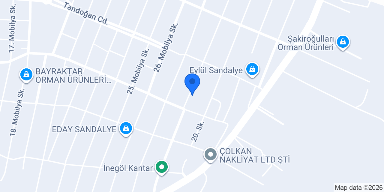 Koçaker Mobilya konumu